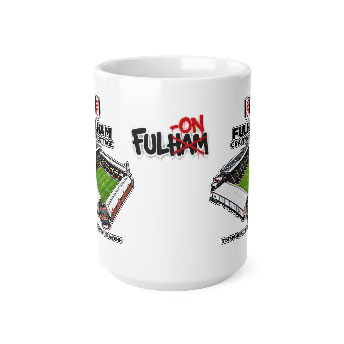 Fulham Craven Cottage Stadium Mug 26