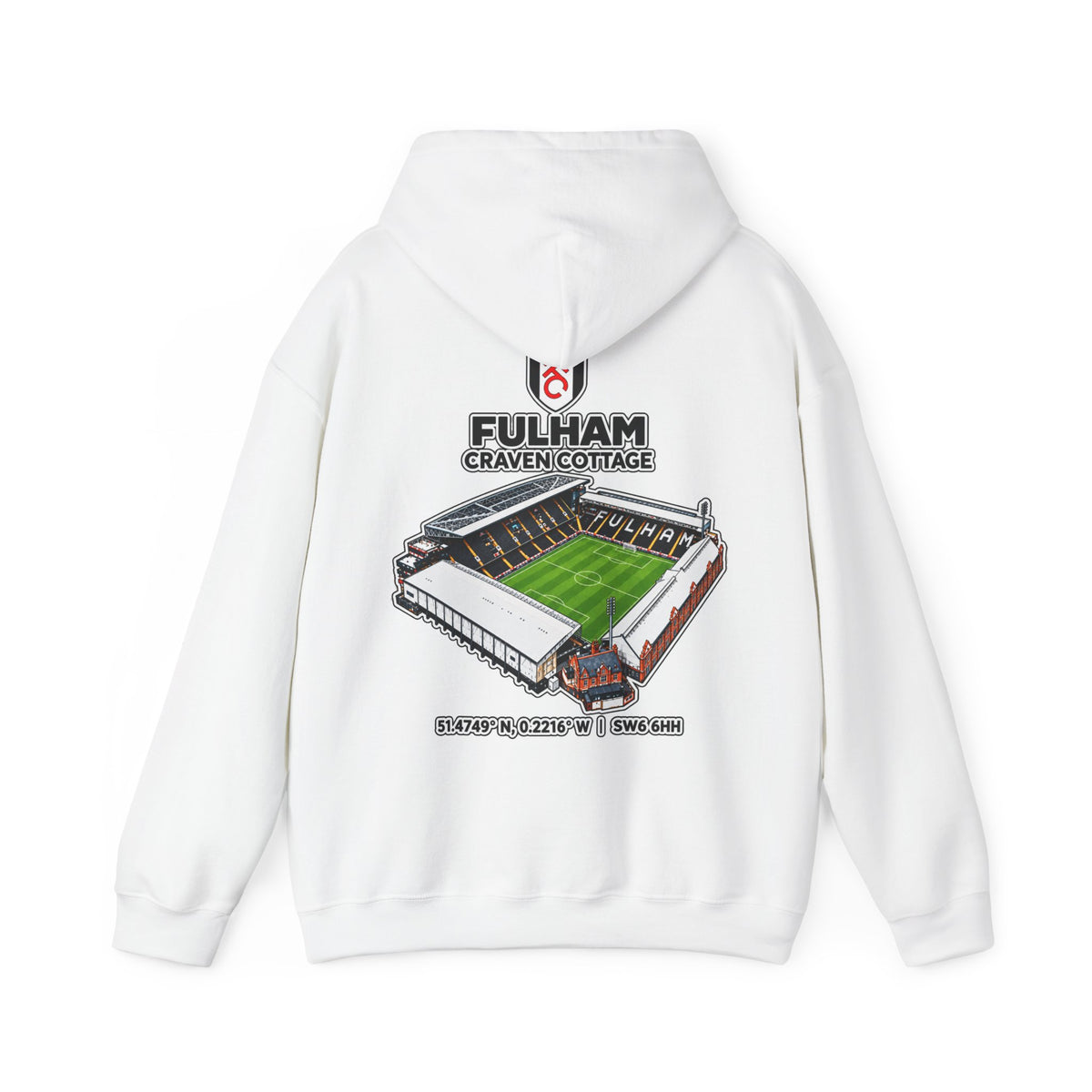 Fulham Craven Cottage Stadium Hoodie 26