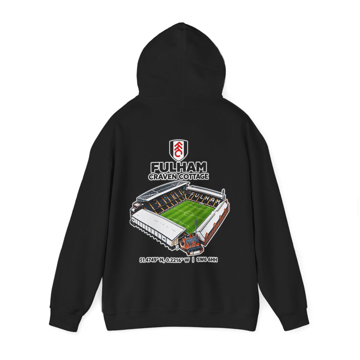 Fulham Craven Cottage Stadium Hoodie 26