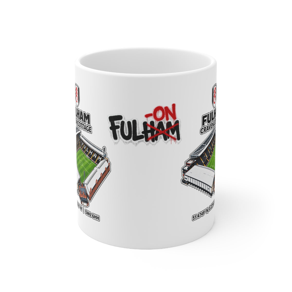 Fulham Craven Cottage Stadium Mug 26