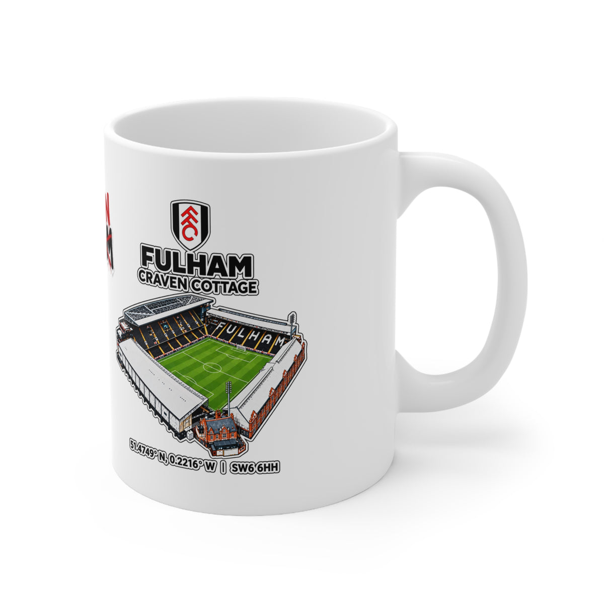 Fulham Craven Cottage Stadium Mug 26