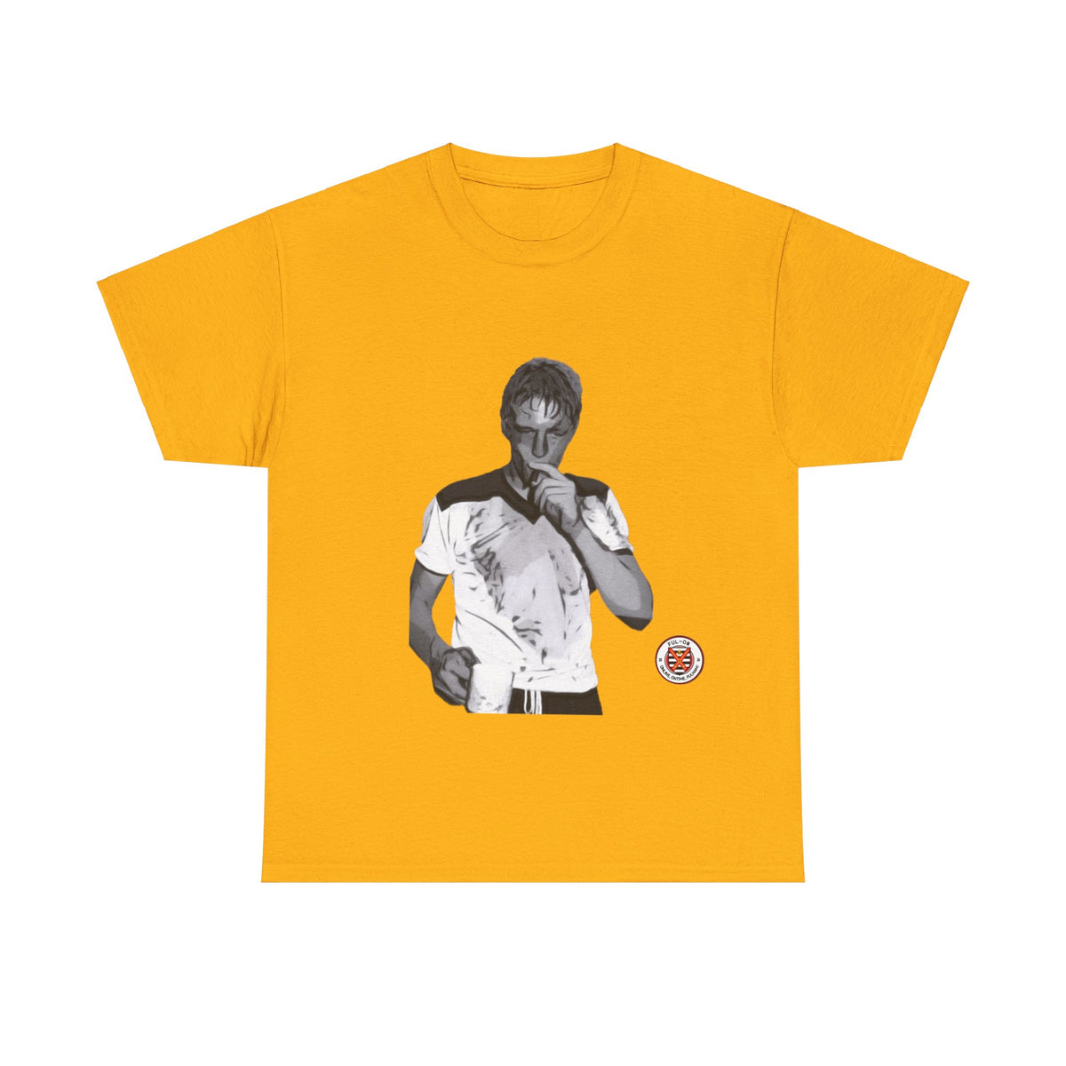 Brown Unisex Heavy Cotton Tee