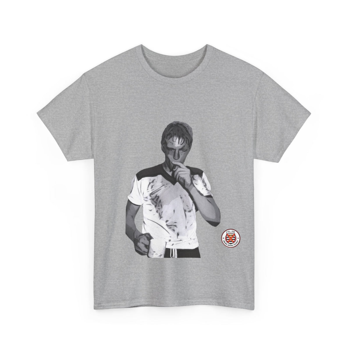 Brown Unisex Heavy Cotton Tee