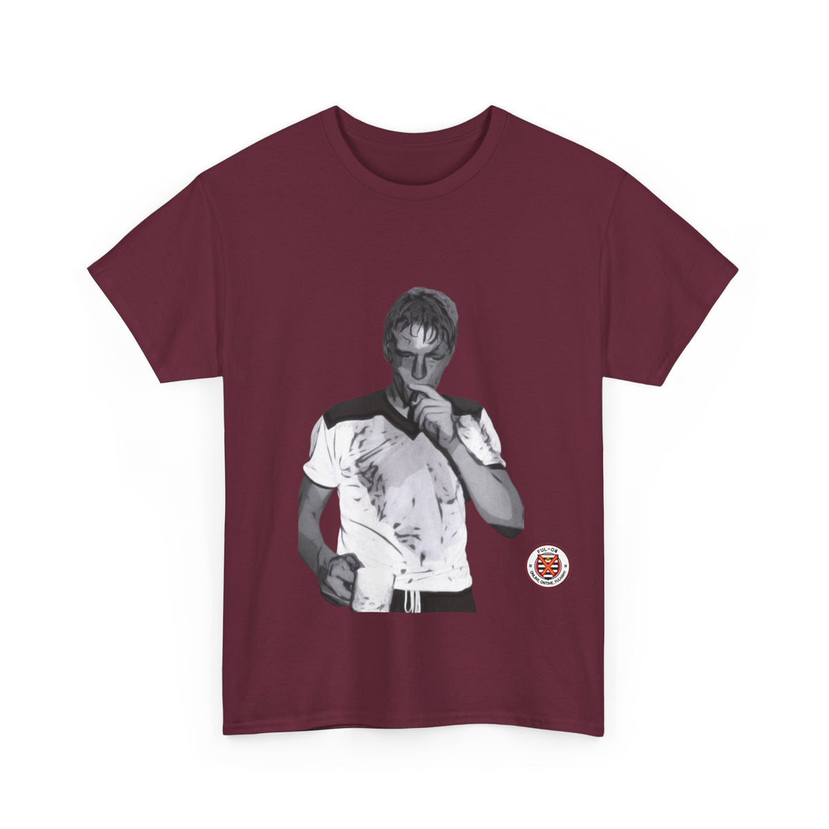 Brown Unisex Heavy Cotton Tee