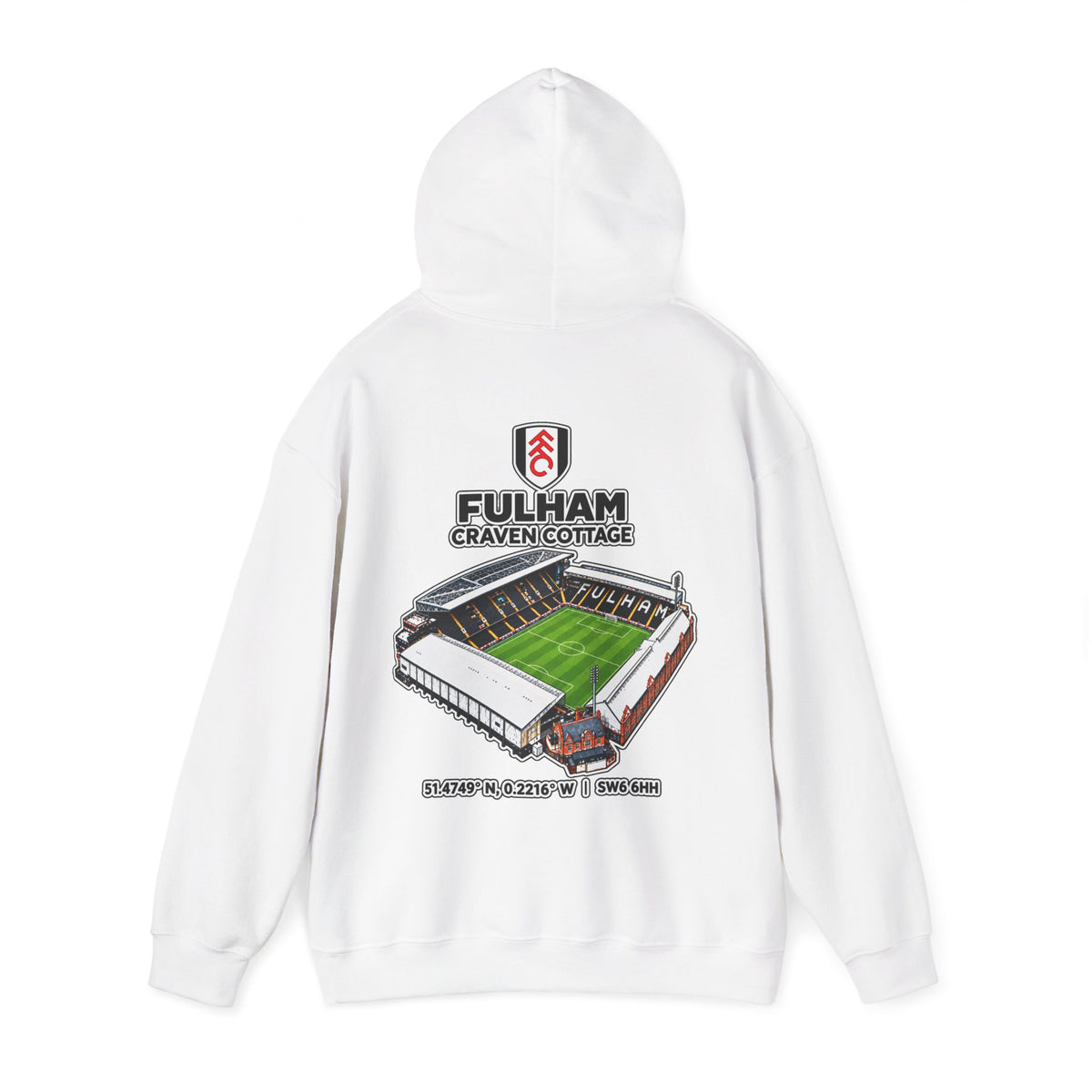 Fulham Craven Cottage Stadium Hoodie 26