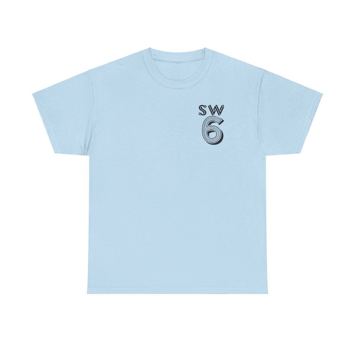 SW6 (BACK) Unisex Heavy Cotton Tee