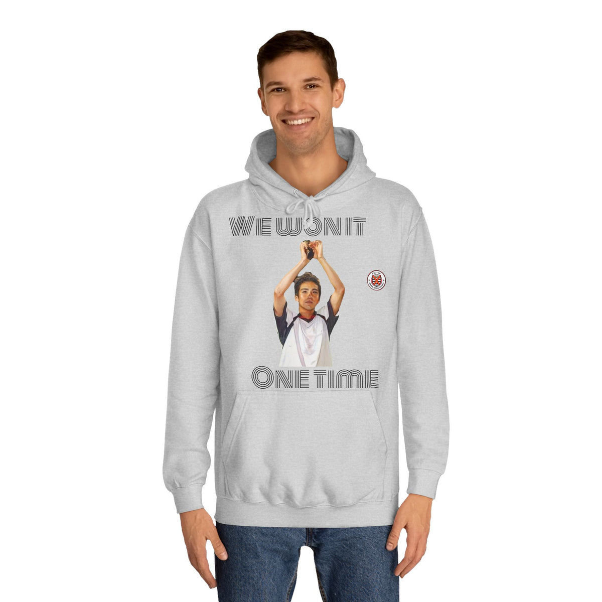 We won it Unisex College Hoodie