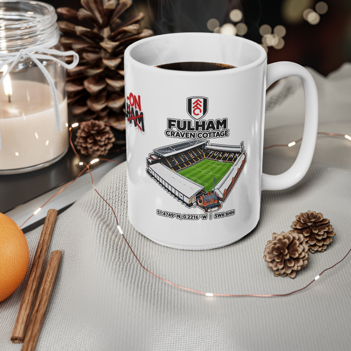 Fulham Craven Cottage Stadium Mug 26